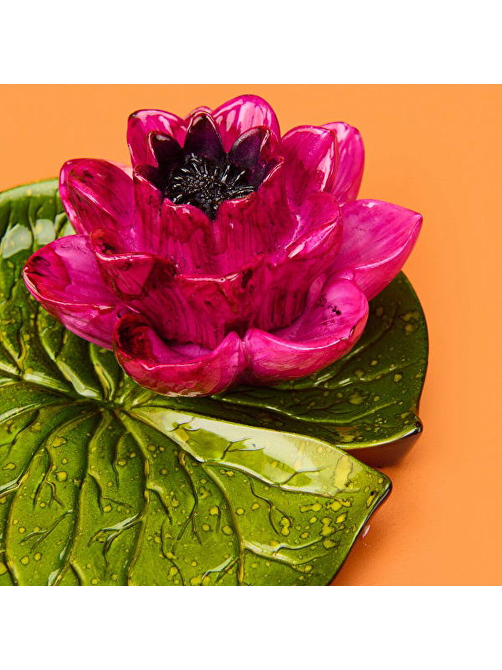 Deco Lotus Dekoratif Tabak - Pembe - 12 cm-3