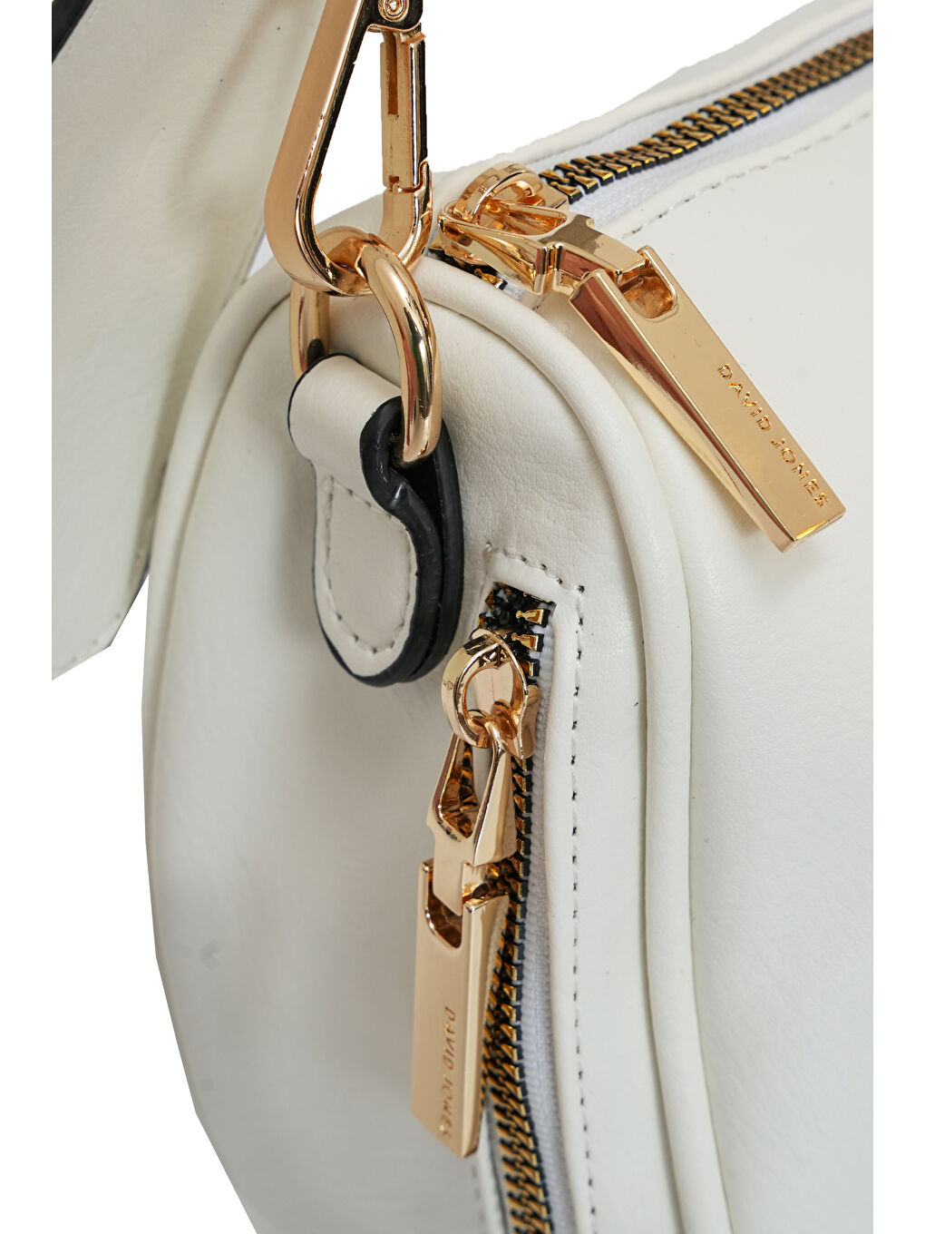 Beyaz Logolu Kadın Omuz Çantası DJ358-1-4