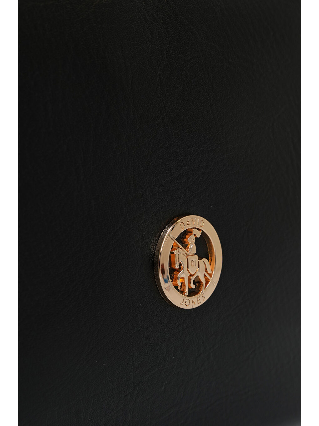 Siyah Logolu Kadın Omuz Çantası DJ358-1-3