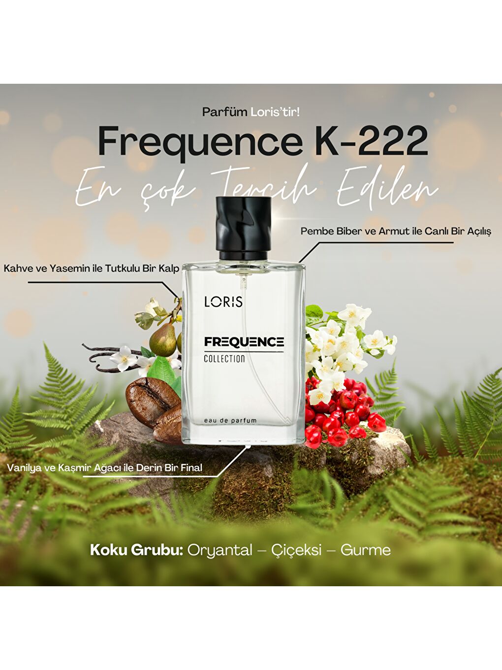 K-222 Frequence Kadın Parfüm EDP 50 ML-1