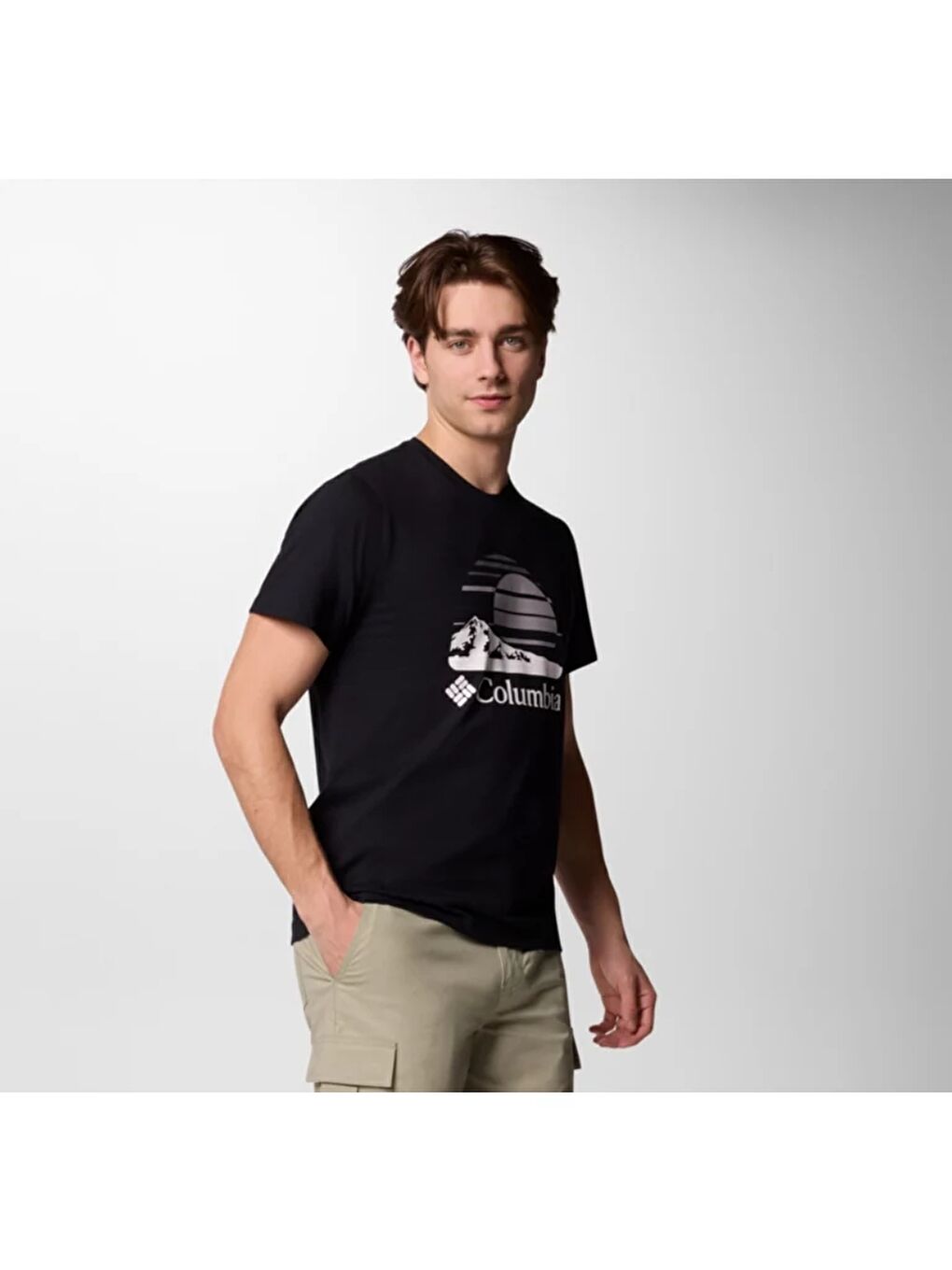 Siyah CSC M Peaceful Perspective SS Tee CS0412-4