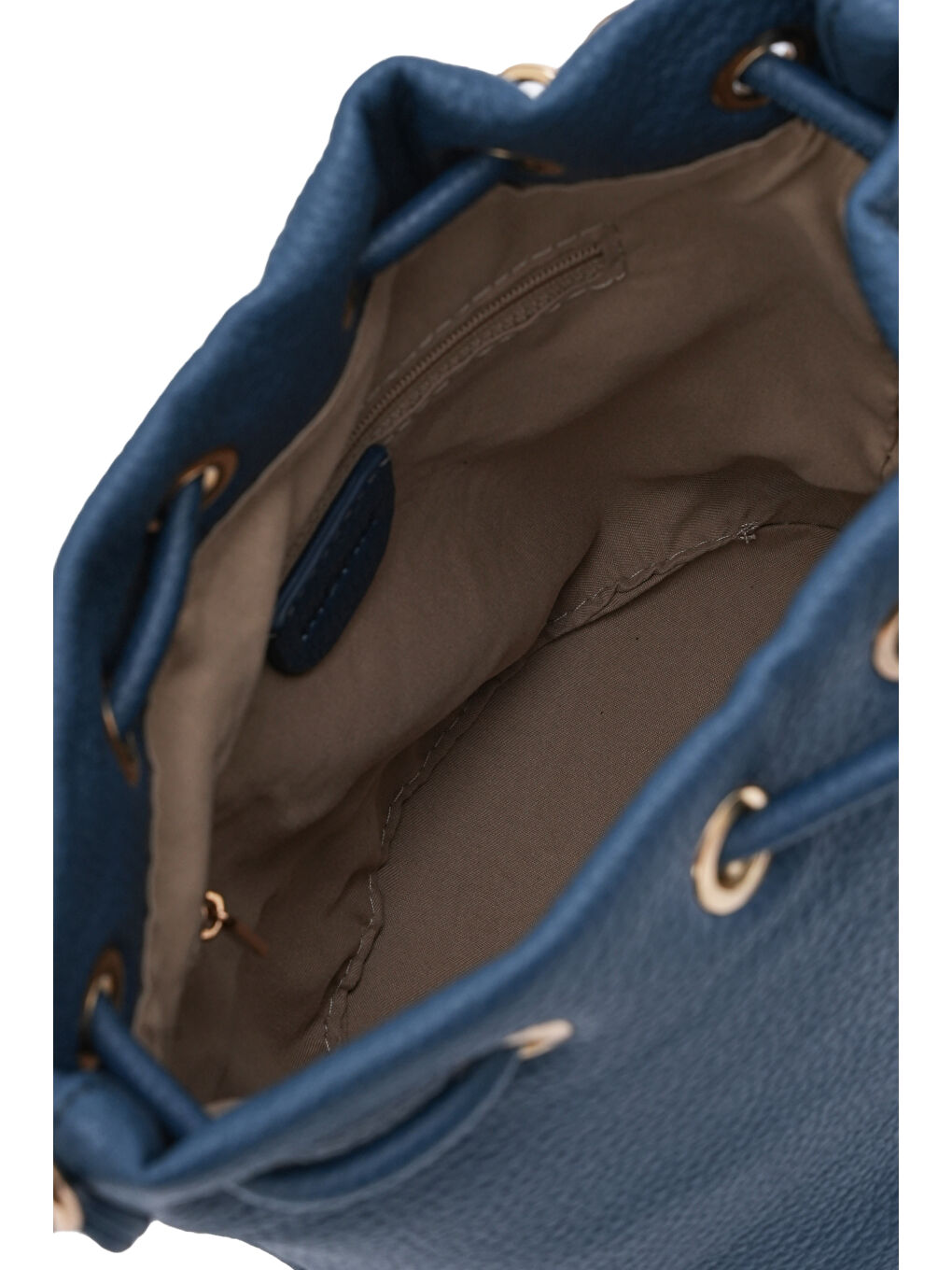 Mavi Zincir Detaylı Büzgülü Kadın Omuz Çantası MB03-4