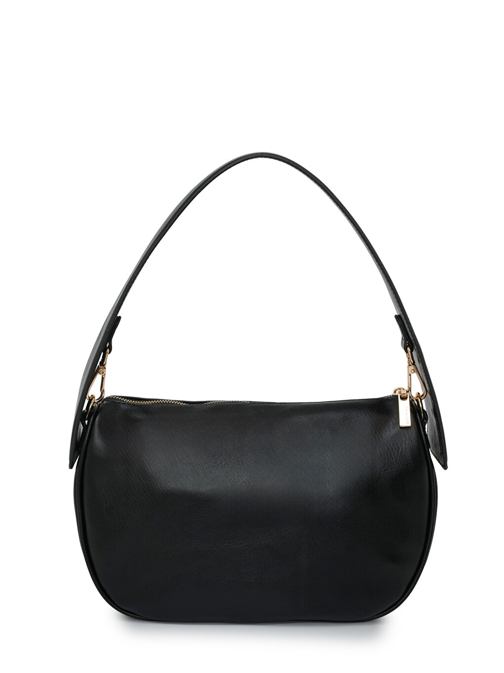 Siyah Logolu Kadın Omuz Çantası DJ358-1-6