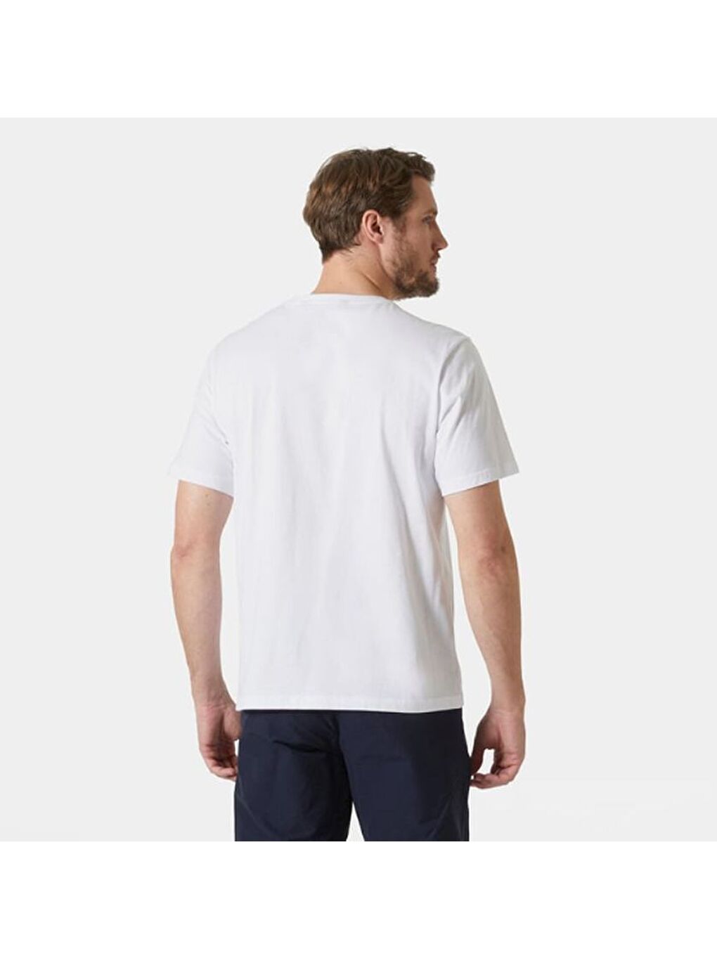 Beyaz HH Logo 3.0 Erkek Kısa Kollu %100 Pamuk Tişört HHA.54596-2