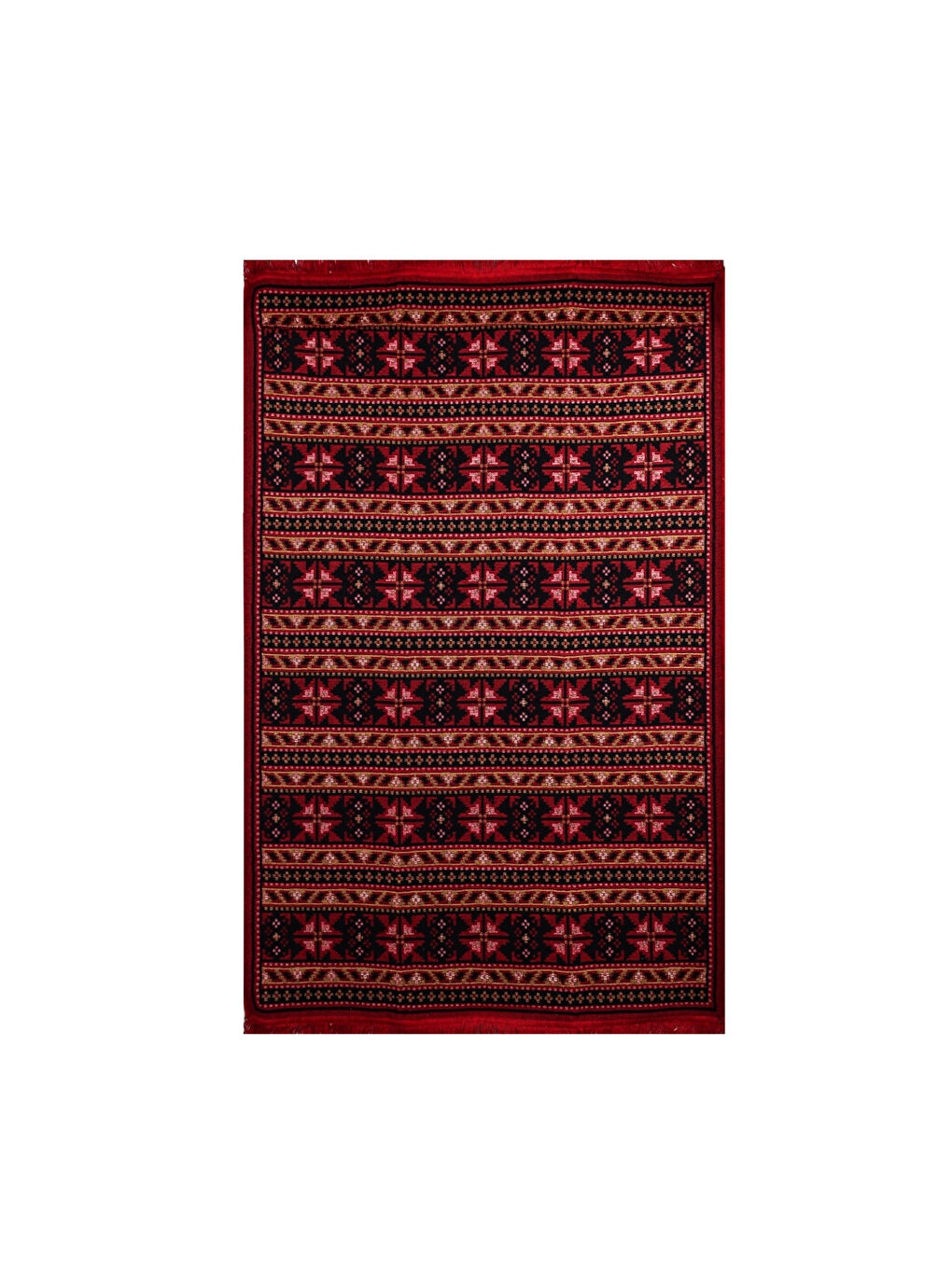Karışık Kilim, Makinede Yıkanabilir, Etnik Desenli, 80*150 cm, SA25BA