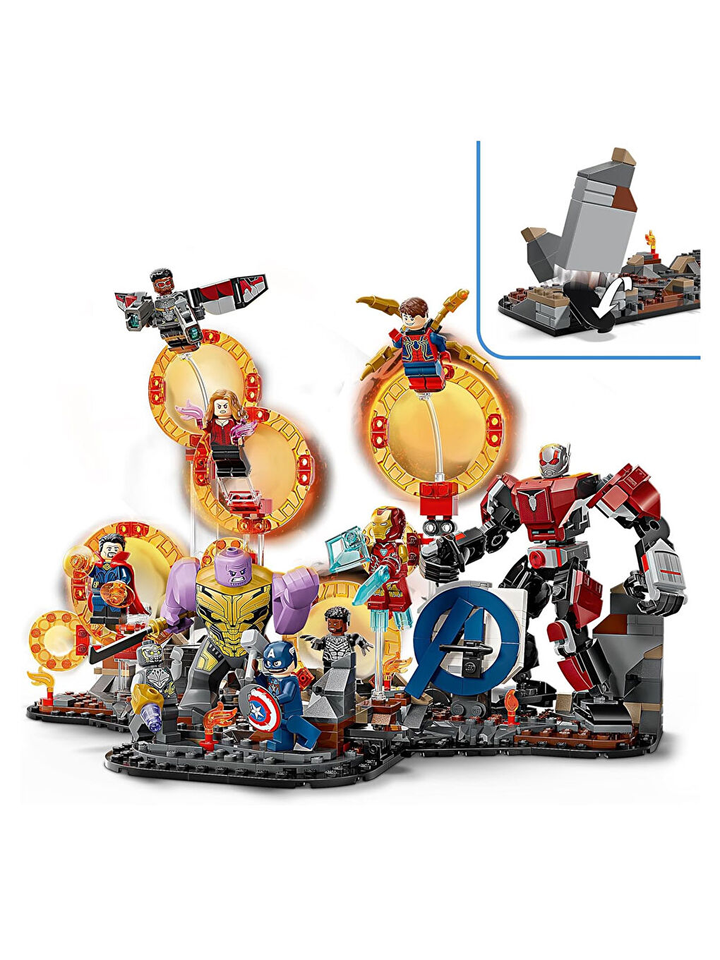 Marvel Avengers Endgame Son Savaş 76323-4