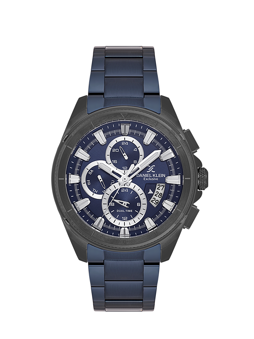 Lacivert Orijinal 3 Atm Su Geçirmez 2 Yıl Garantili DKE.1.10941-5 Exclusive Erkek Kol Saati