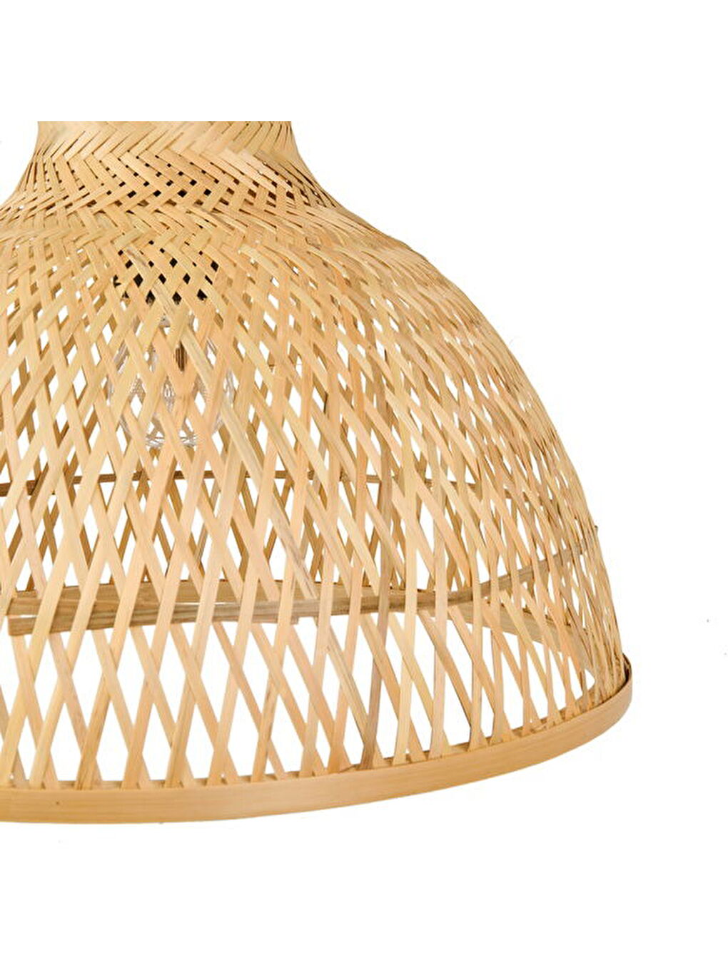 Bej İbiza Bambu Sarkıt - Natürel - 40 cm-1