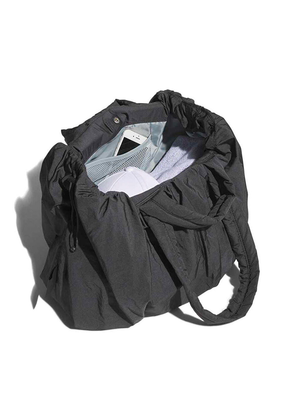 Gri Prime Organizer Yeşil Omuz Çantası-3