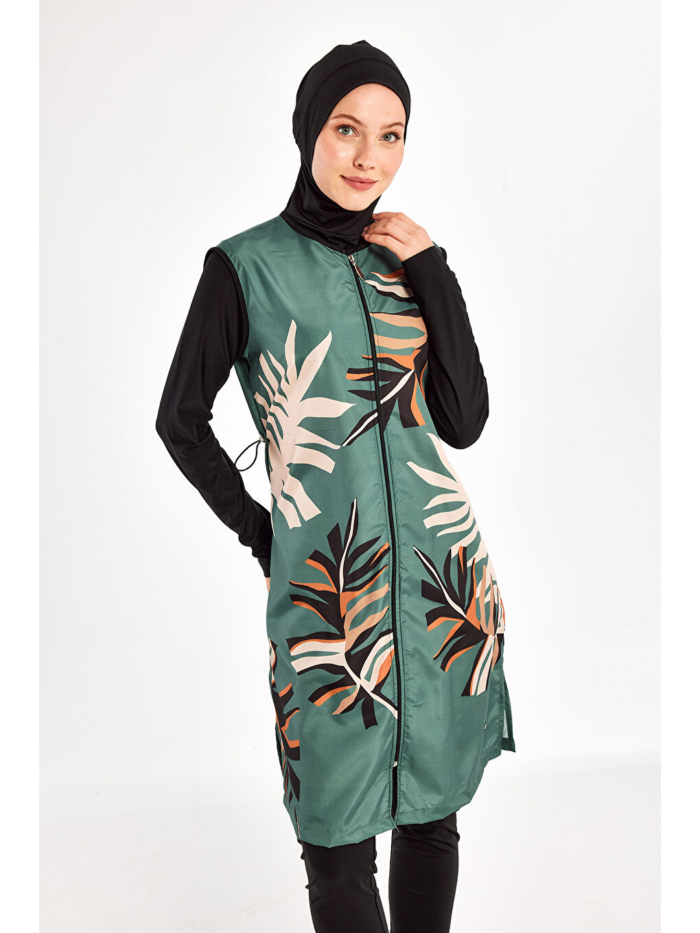 Tam Kapalı Tesettür Mayo 1305 Siyah05-2