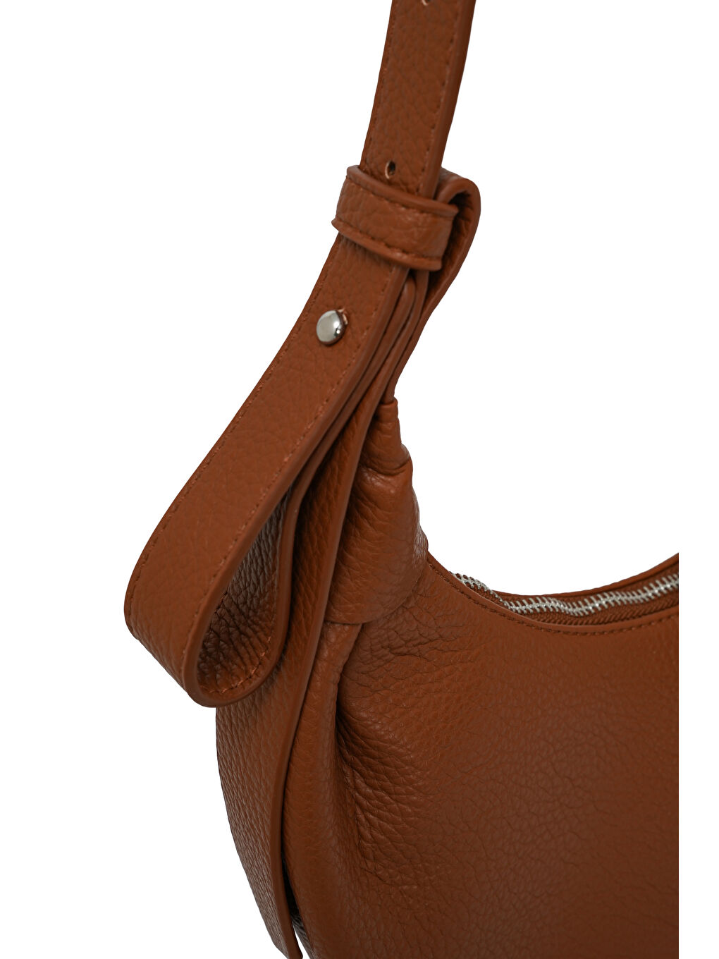 Kahverengi Püskül Detaylı Kadın Omuz Çantası MB02-3