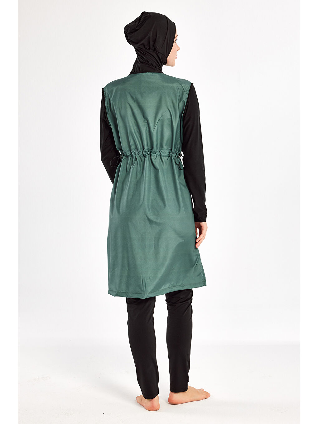 Tam Kapalı Tesettür Mayo 1305 Siyah05-3