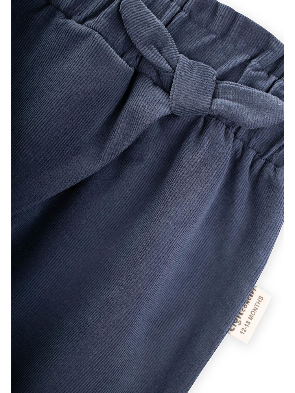 Bebe Şalvar Pantolon 0-3 Yaş Lacivert-2