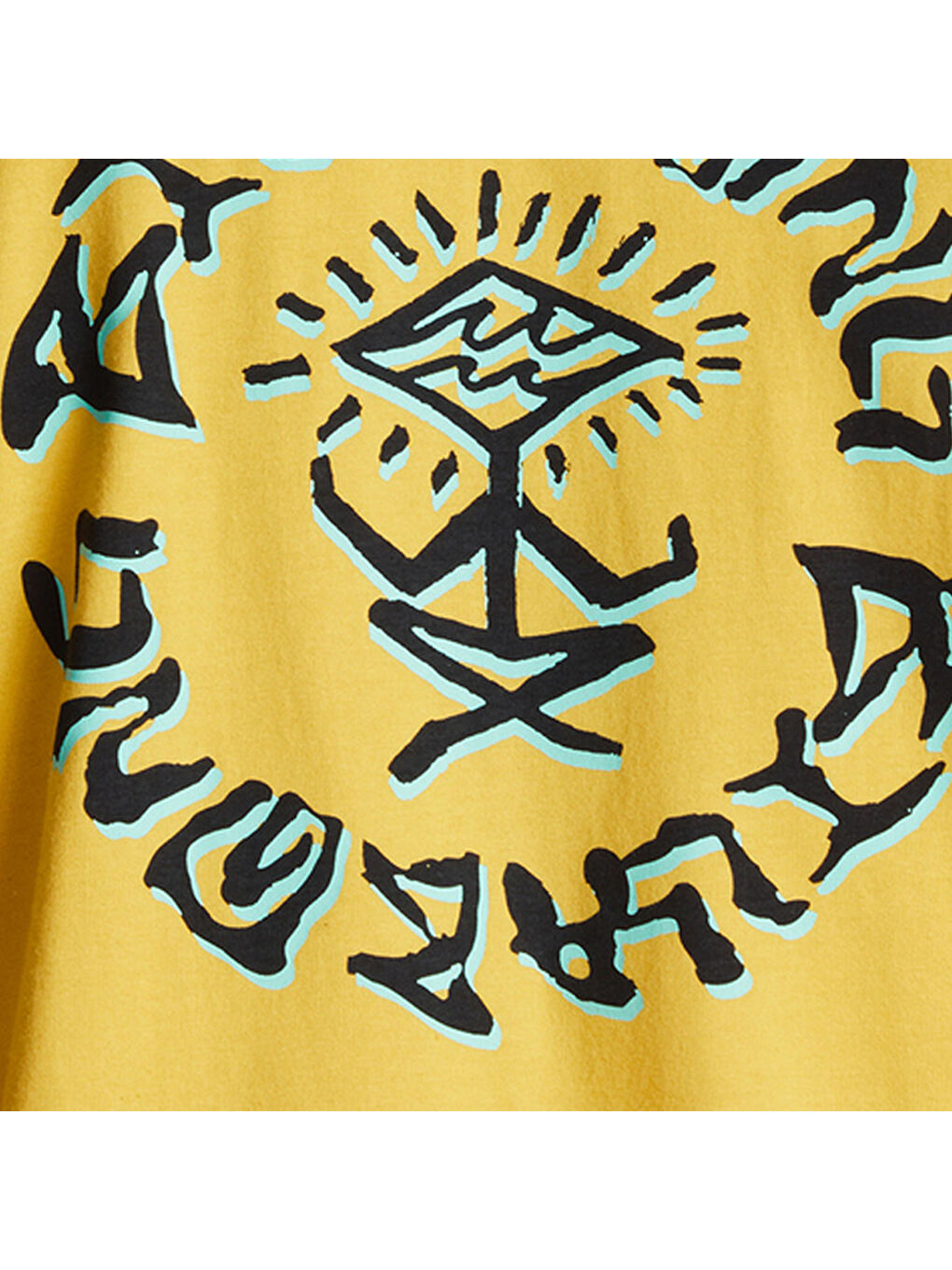 Harmony Ss Erkek Sarı Tişört-6