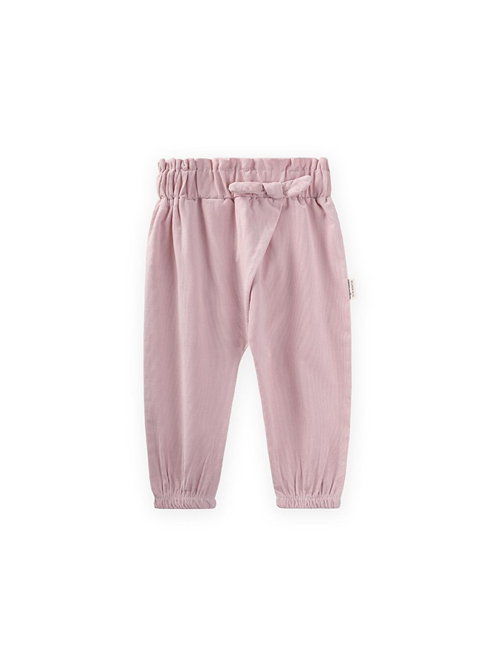 Bebe Şalvar Pantolon 0-3 Yaş Pudra Pembe