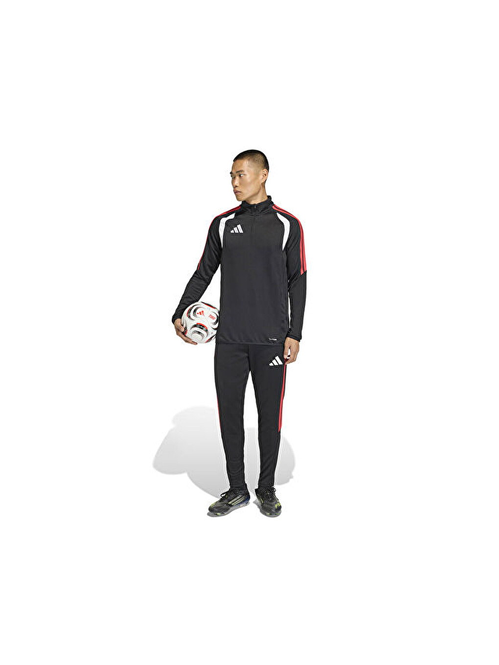 Tiro26l Tr Top Erkek Futbol Antrenman Uzun Kollu Tişört Jy9697 Siyah-6
