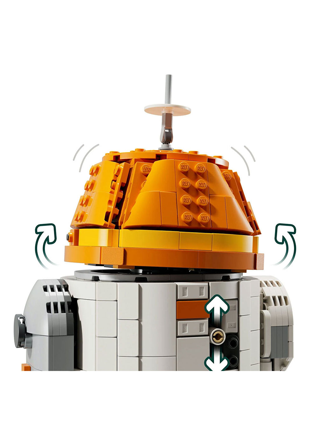 Star Wars Chopper C1-10P Astromech Droidi 75416-3