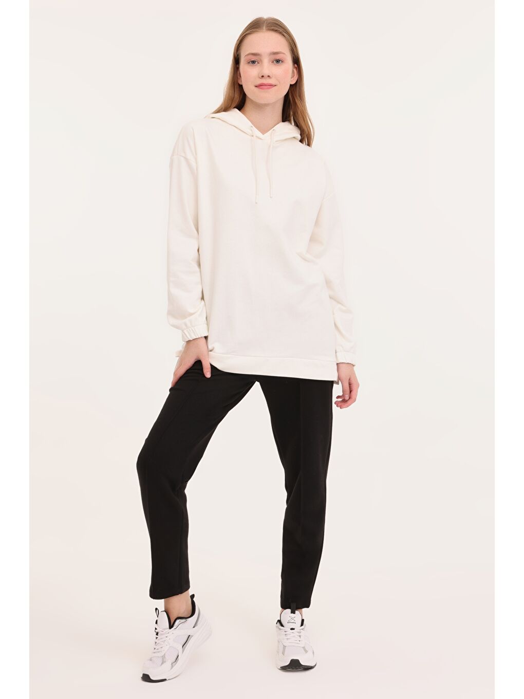 Kinetix Bej WL CLAUDIA 17MS418 4PR Ekru Kadın Sweatshirt - 2