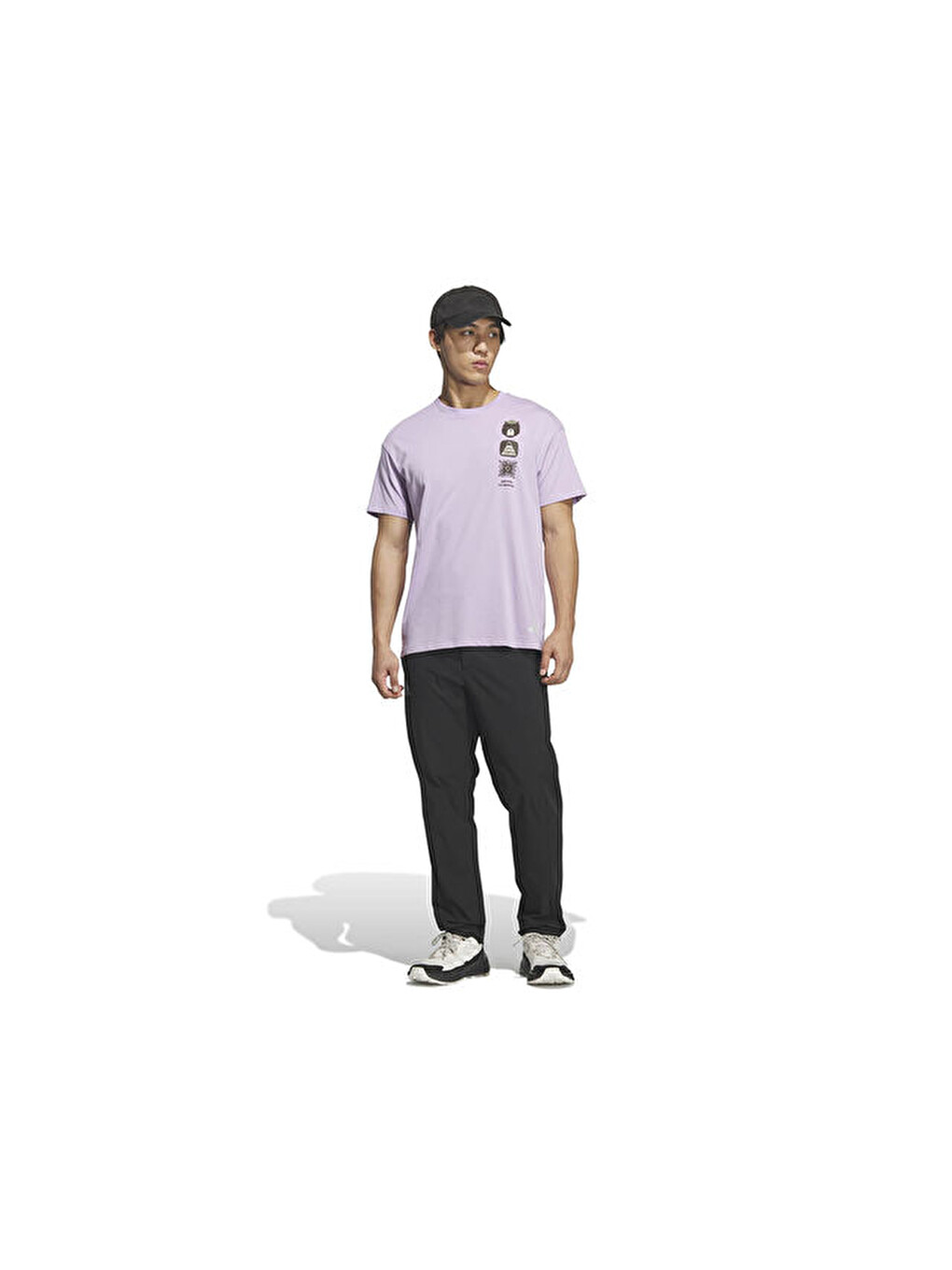 Terrex Mt Gfx Tee Erkek Outdoor Tişörtü Ke3719 Mor-4