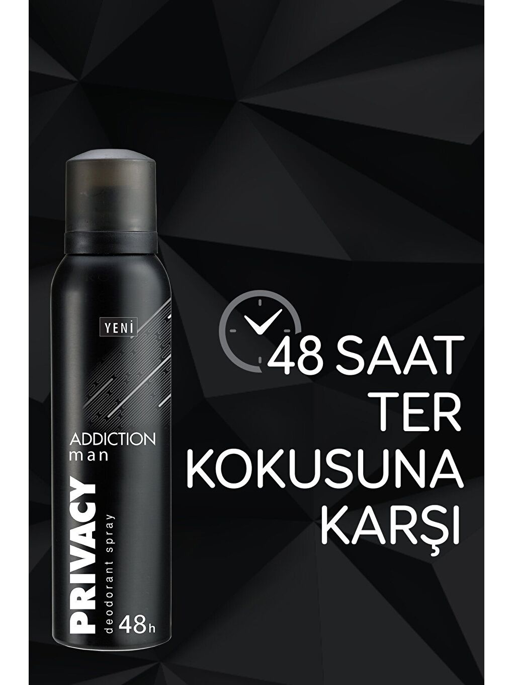 Privacy Beyaz Man Addiction Erkek Deodorant 3x150ml - 3