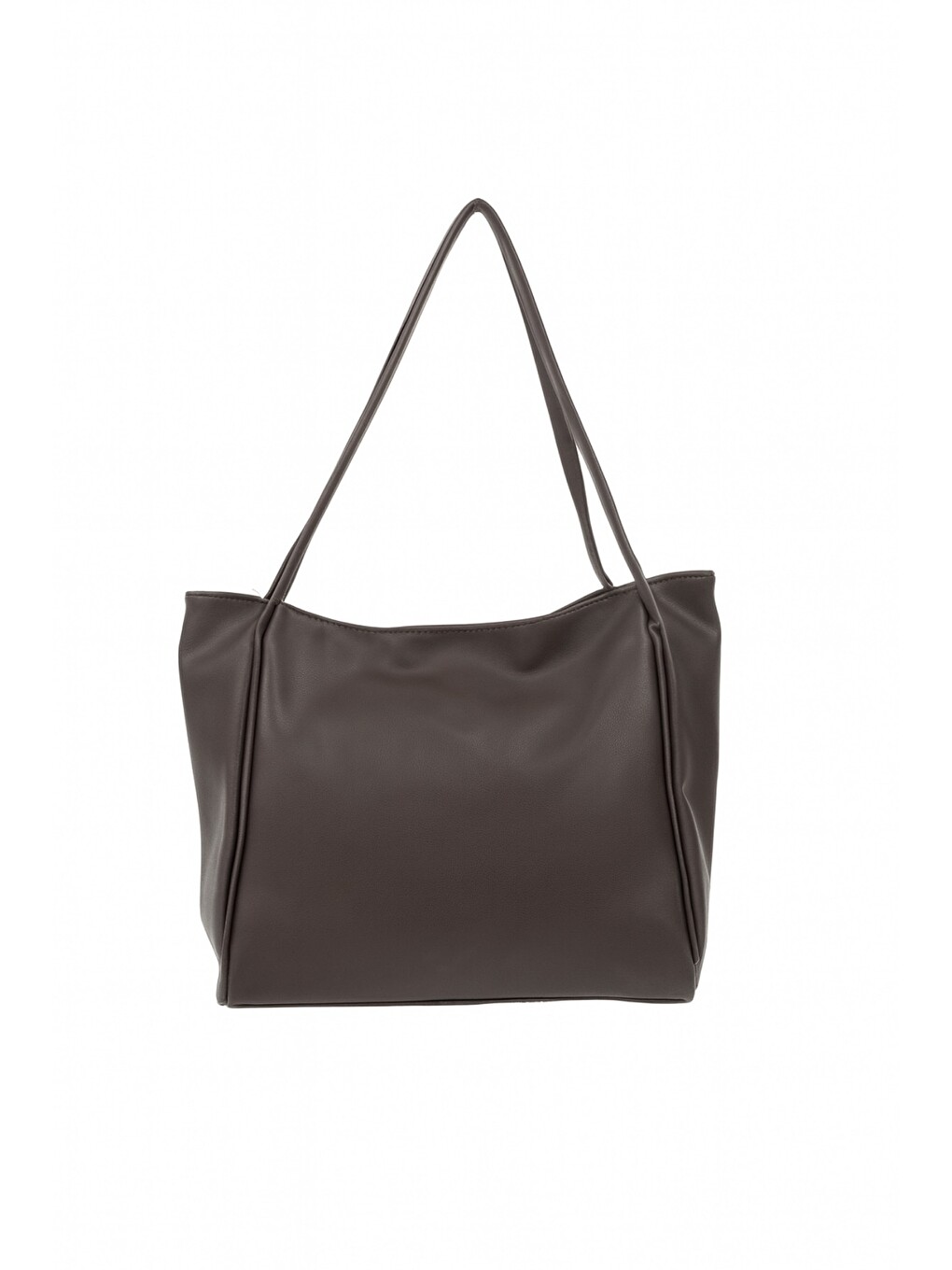 Kahverengi LEA Kadın Shopper El ve Omuz Çantası-3