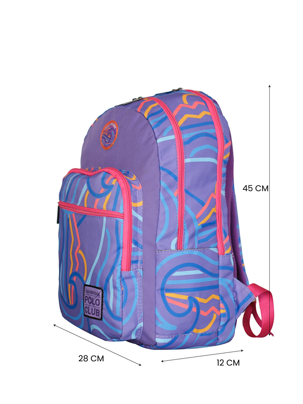 Wave Çok Gözlü Unisex Çocuk İlkokul Çantası-5