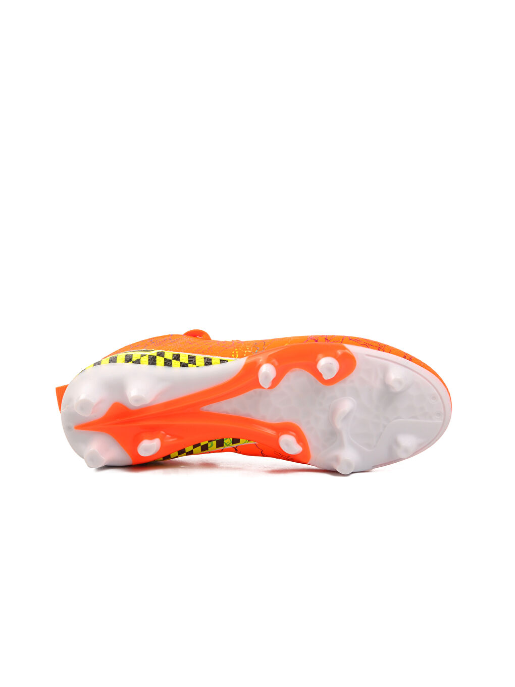 Turuncu Bilekten Lastikli Çocuk Krampon FK-241-129-4