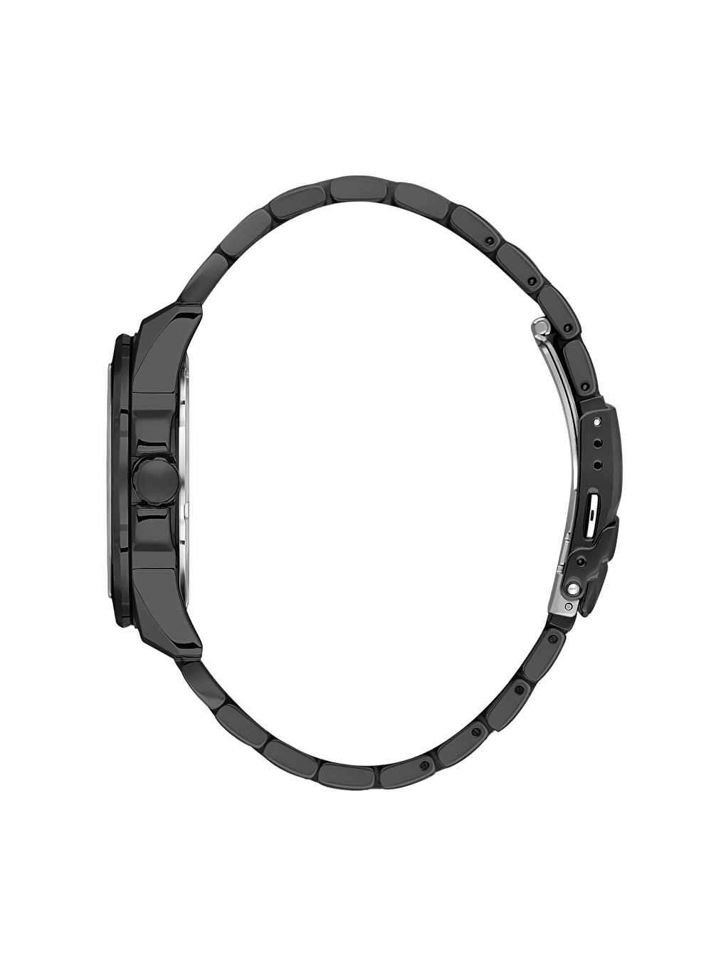 Siyah Orijinal  Su Geçirmez 2 Yıl Garantili DKE.1.10823-6  Erkek Kol Saati-1