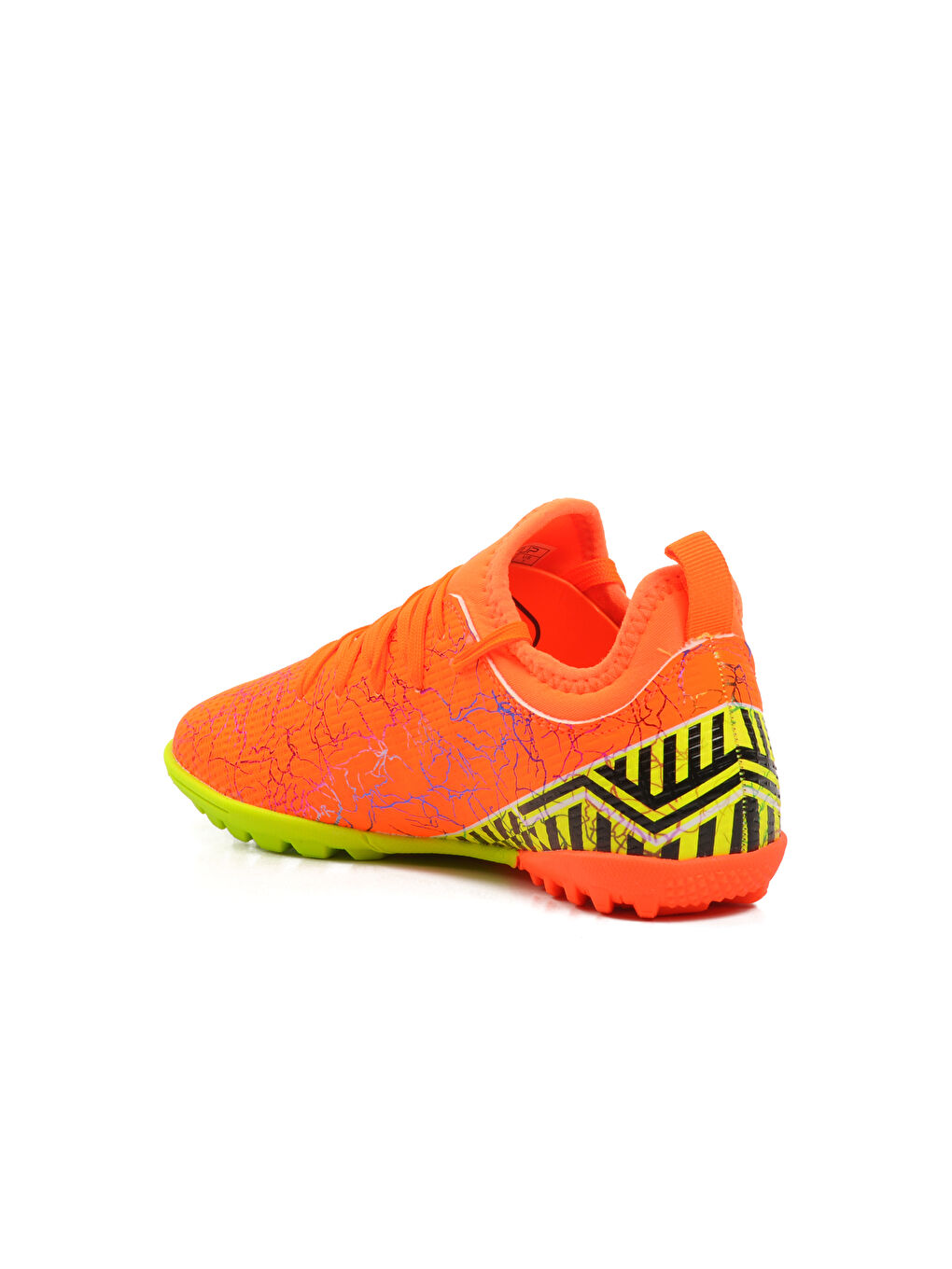 Turuncu Bilekten Lastikli Çocuk Halı Saha Ayakkabısı FH-241-129-3