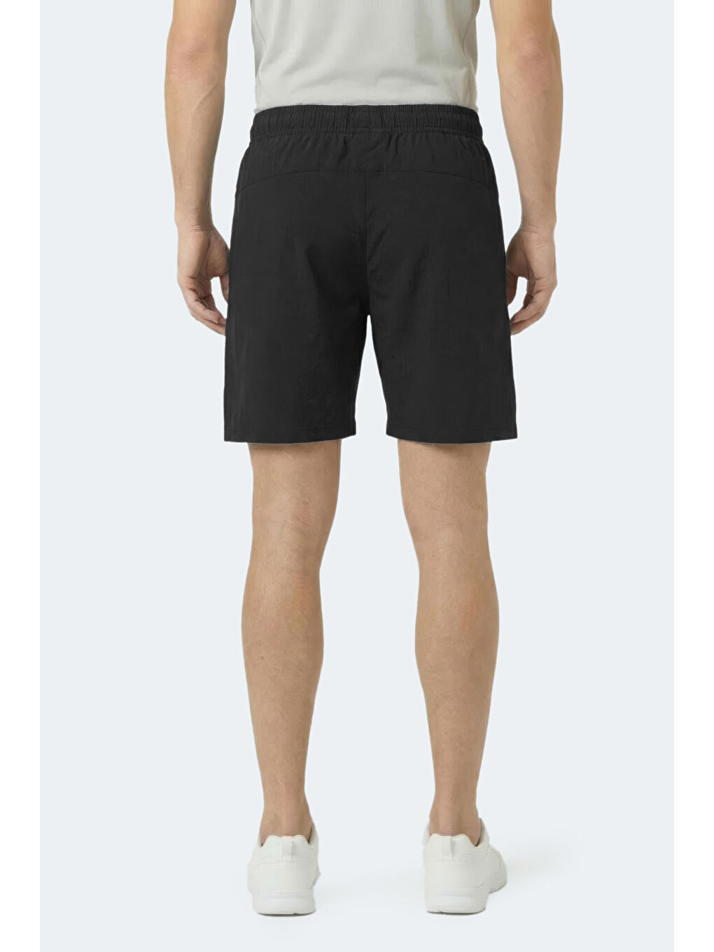 RADIANT Erkek Cepli Fıtness Siyah Şort-4