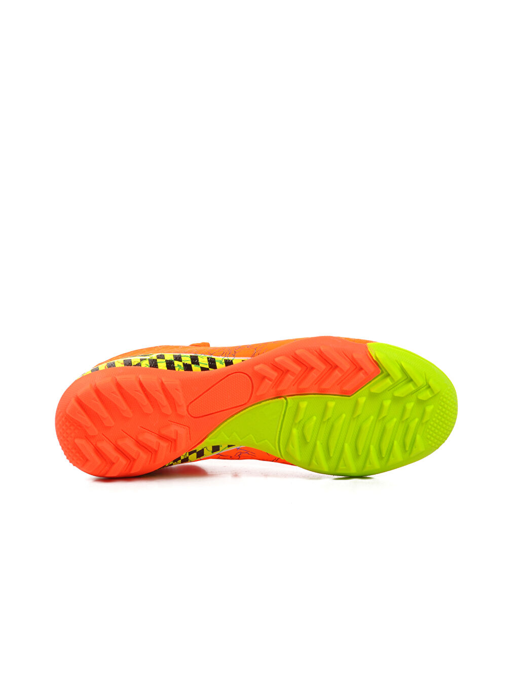 Turuncu Bilekten Lastikli Çocuk Halı Saha Ayakkabısı FH-241-129-4