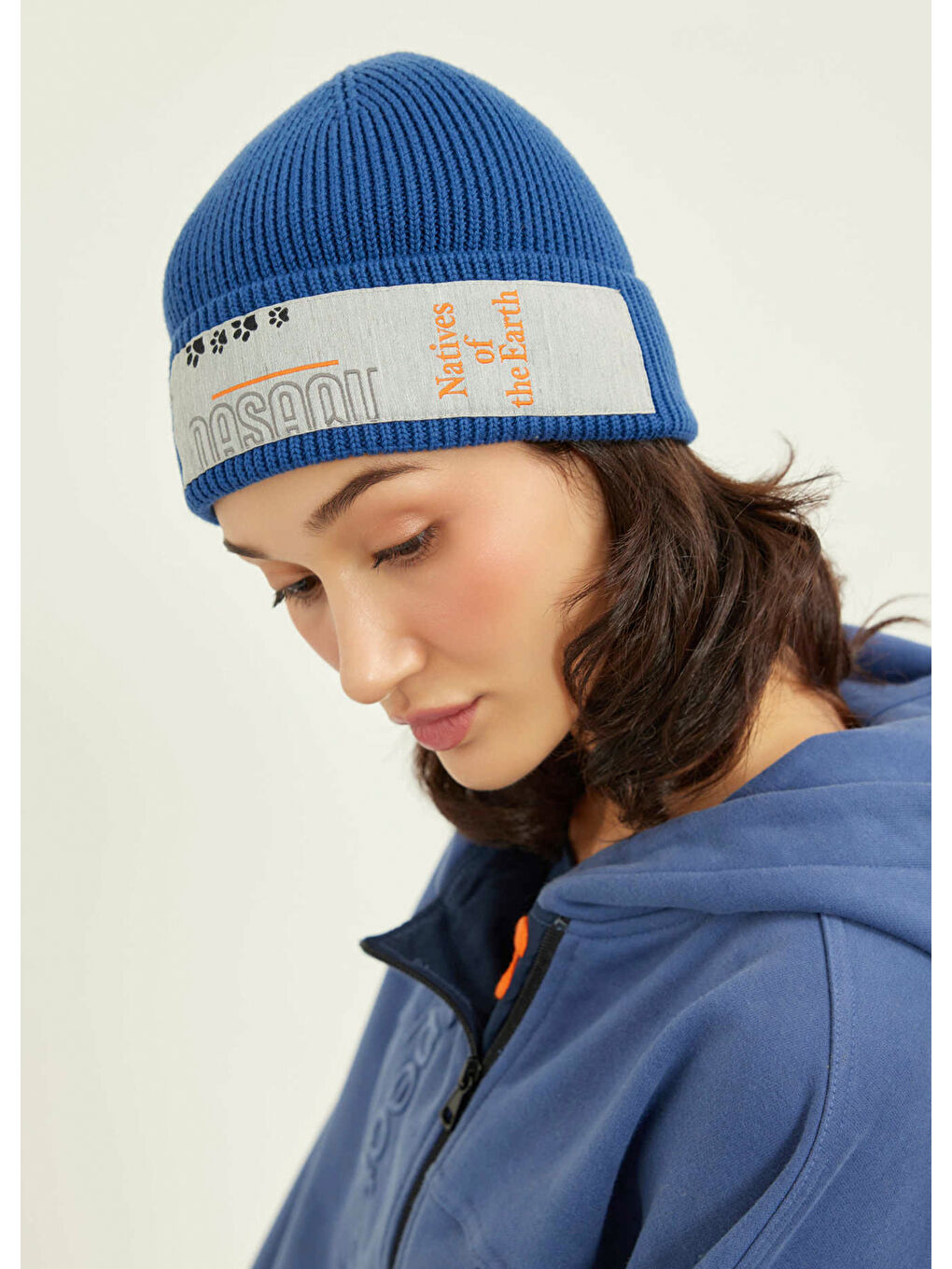 İndigo Utulu Unisex Indigo Bere-6