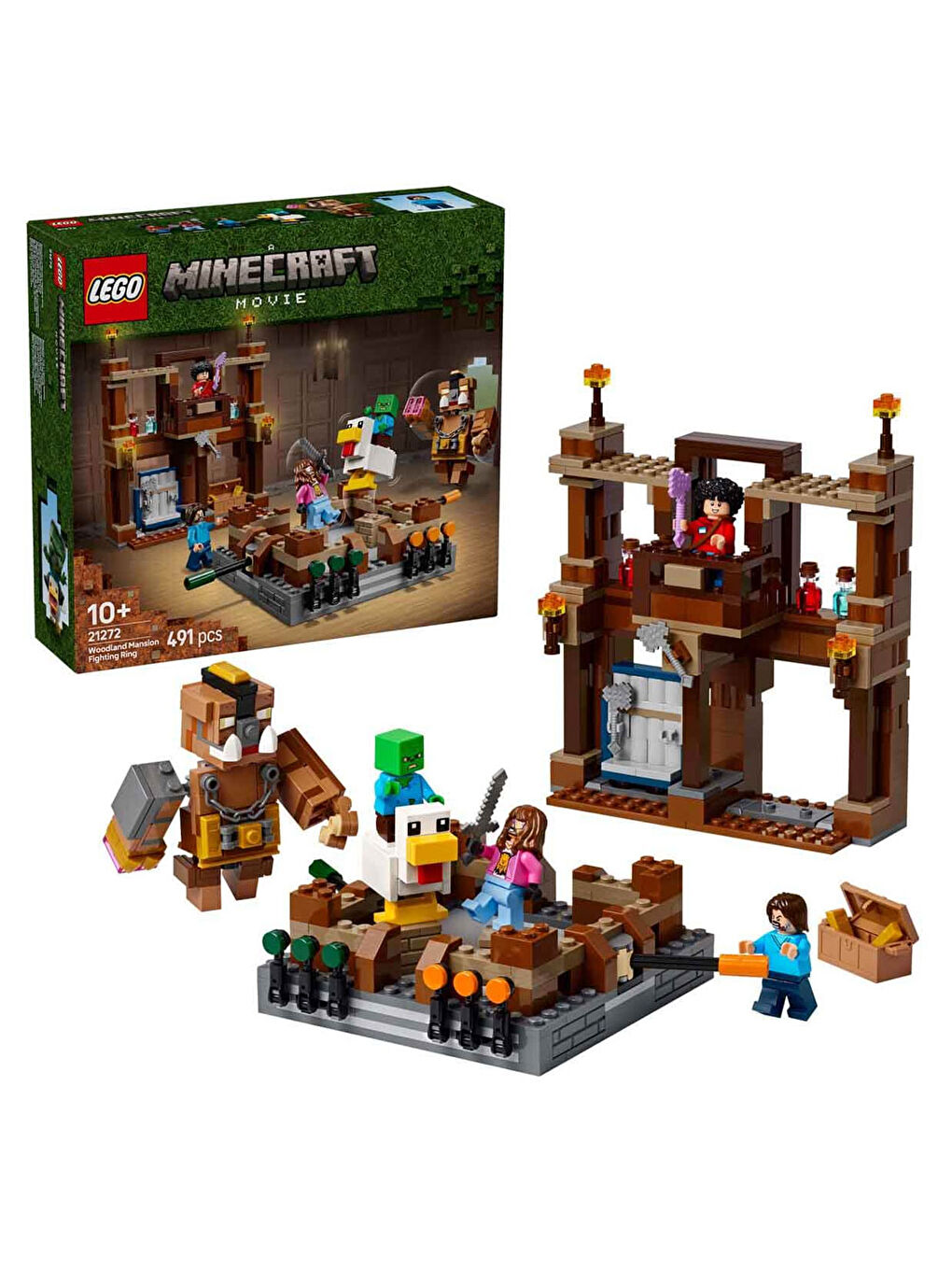 Minecraft Orman Malikanesi Dövüş Ringi 21272