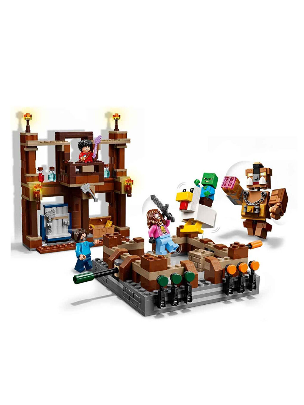 Minecraft Orman Malikanesi Dövüş Ringi 21272-3