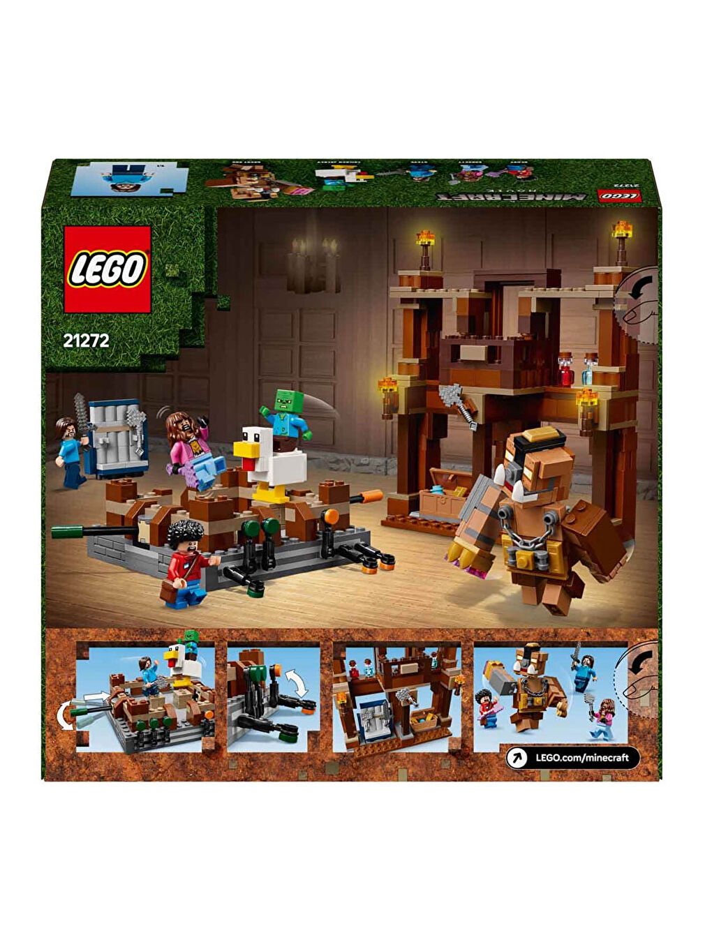 Minecraft Orman Malikanesi Dövüş Ringi 21272-5