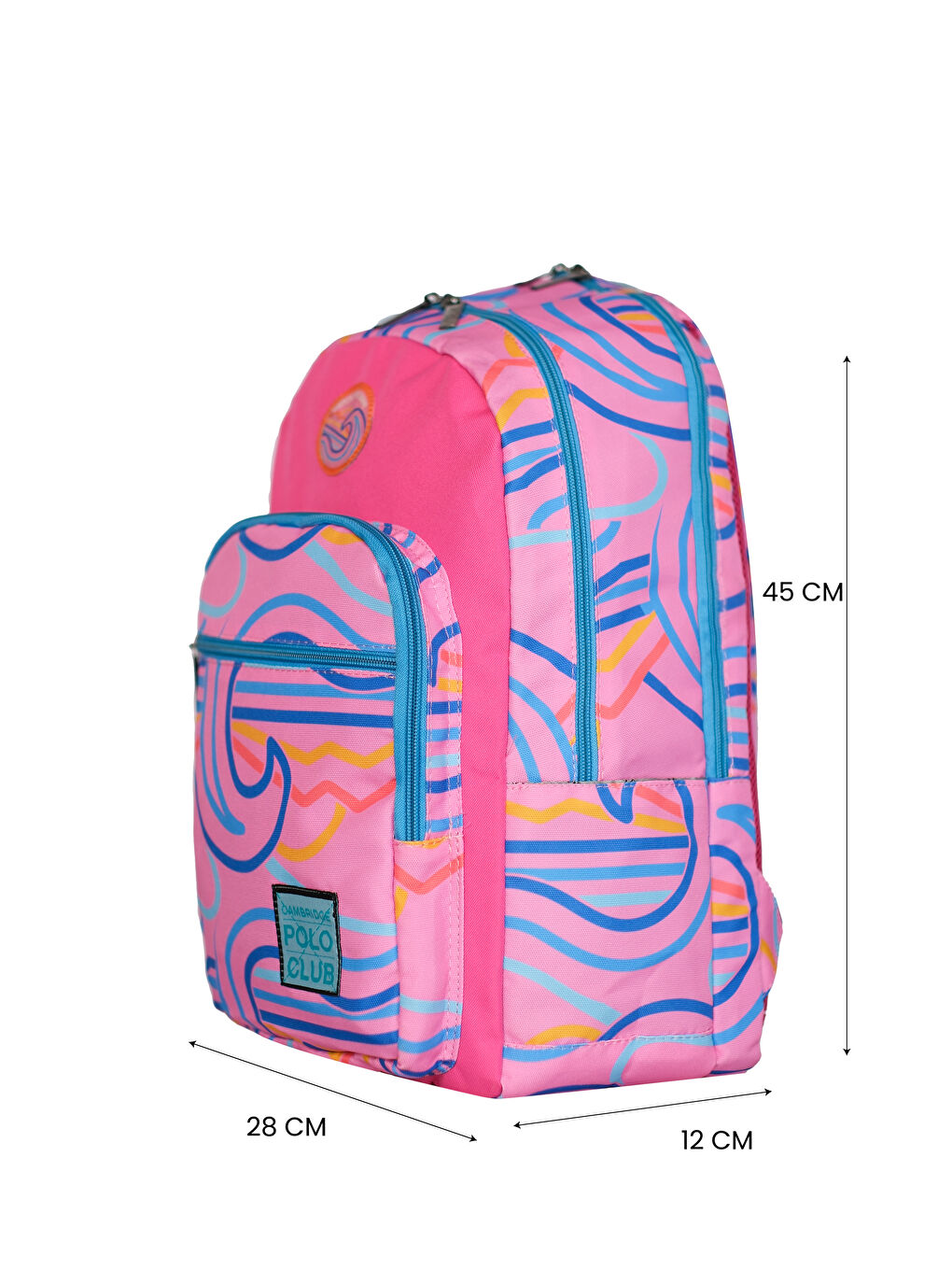 Wave Çok Gözlü Unisex Çocuk İlkokul Çantası-4