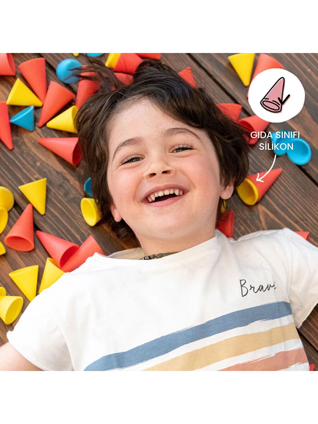 Piks Yapı ve Denge Oyunu Koni 48 Parça-4