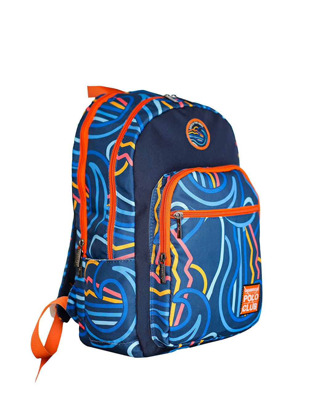 Wave Çok Gözlü Unisex Çocuk İlkokul Çantası-1