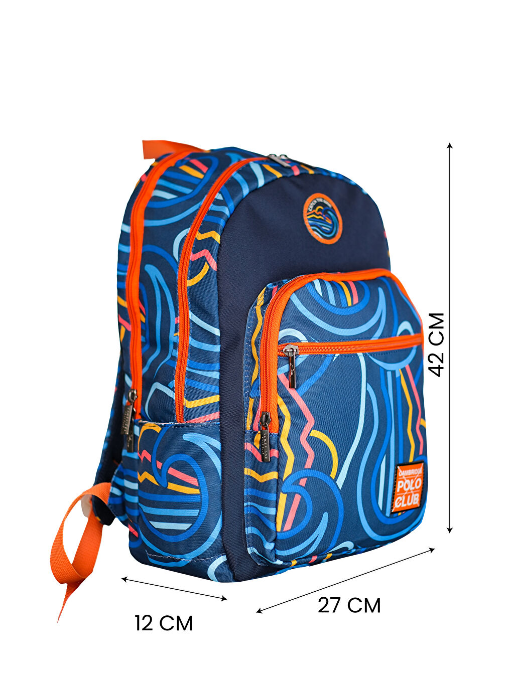 Wave Çok Gözlü Unisex Çocuk İlkokul Çantası-4