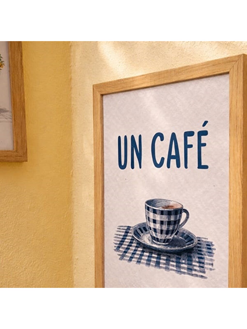 Karışık Deco Un Cafe Duvar Panosu - Renkli - 30x40 Cm-1
