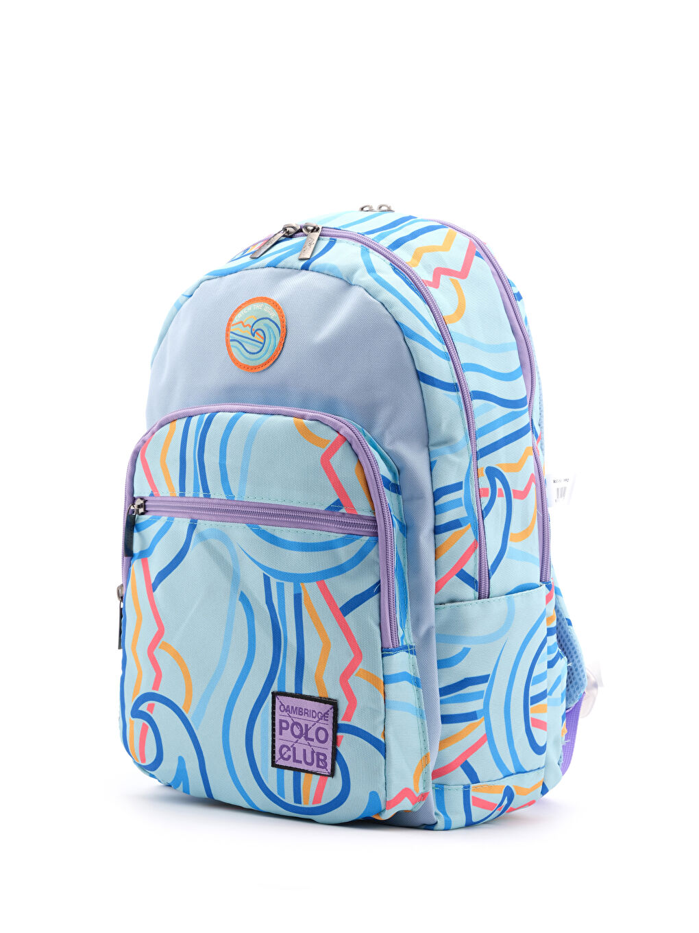 Wave Çok Gözlü Unisex Çocuk İlkokul Çantası