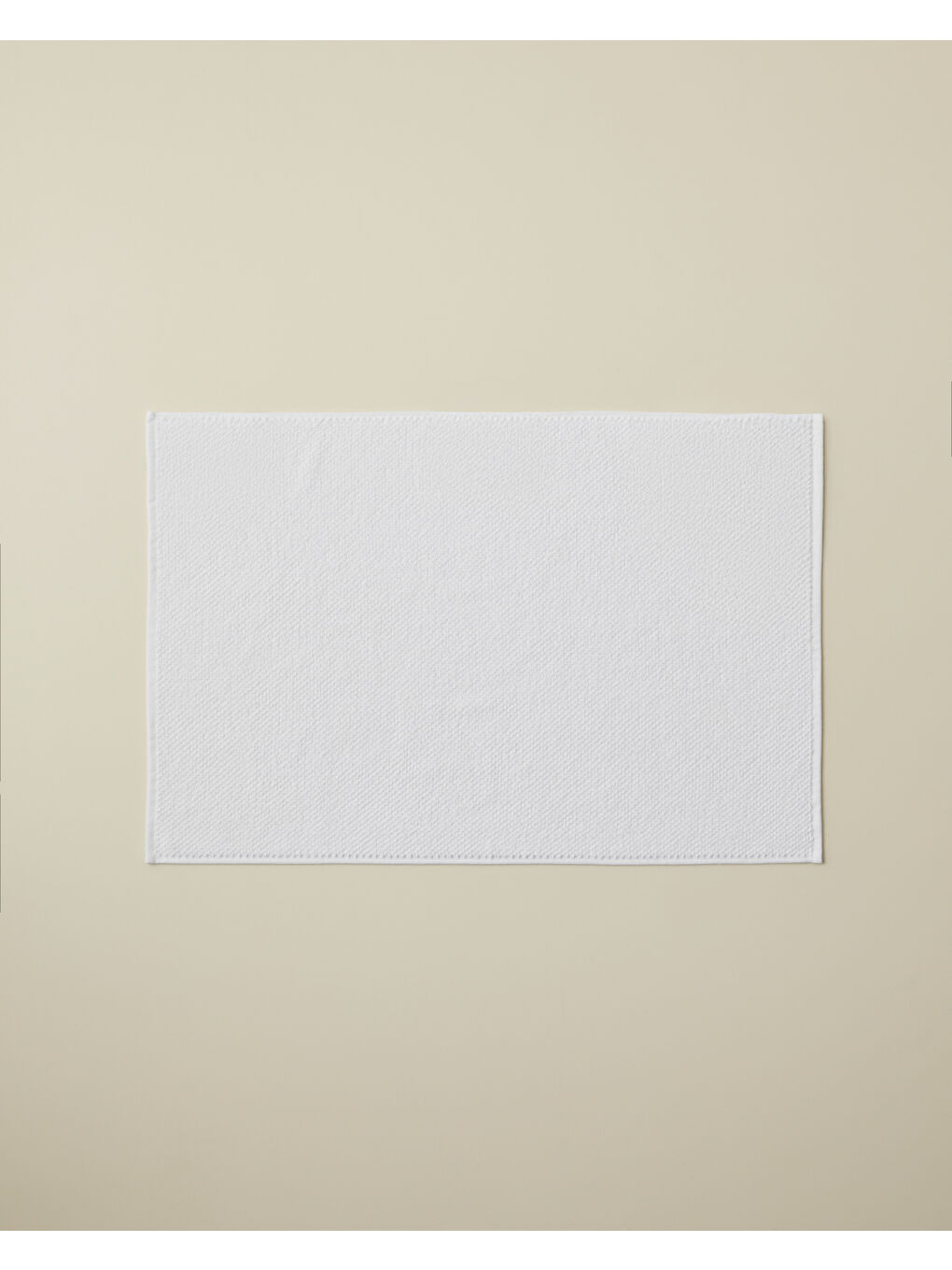 Sandy Stripe Pamuk Ayak Havlusu 50x70 cm Beyaz