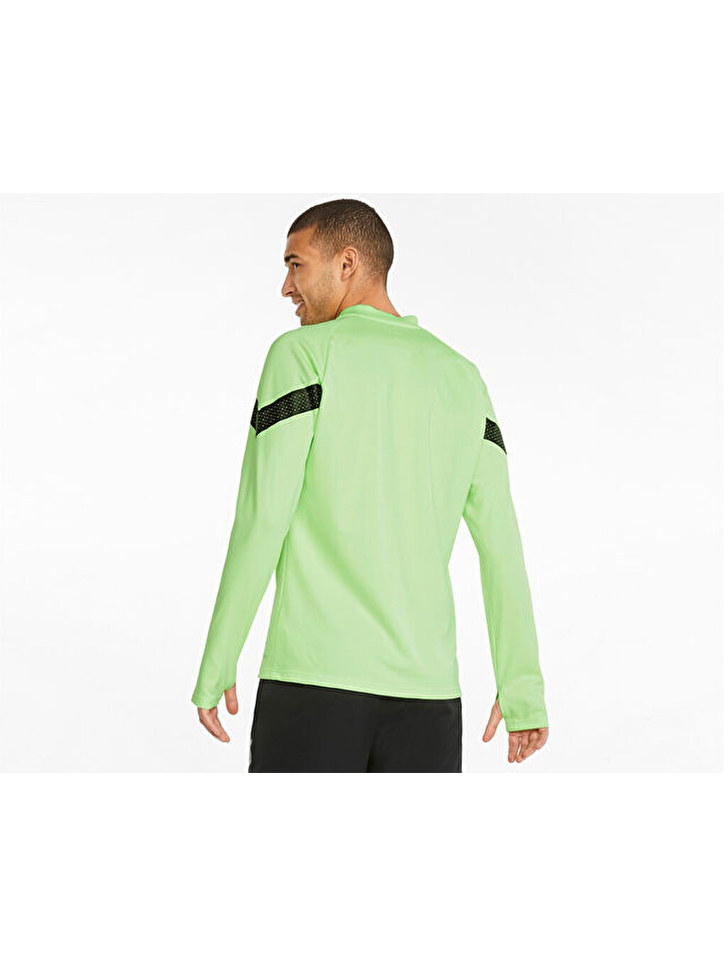 Teamfinal Training 1/4 Zip Top Erkek Futbol Antrenman Ceketi 65737520 Yeşil-3