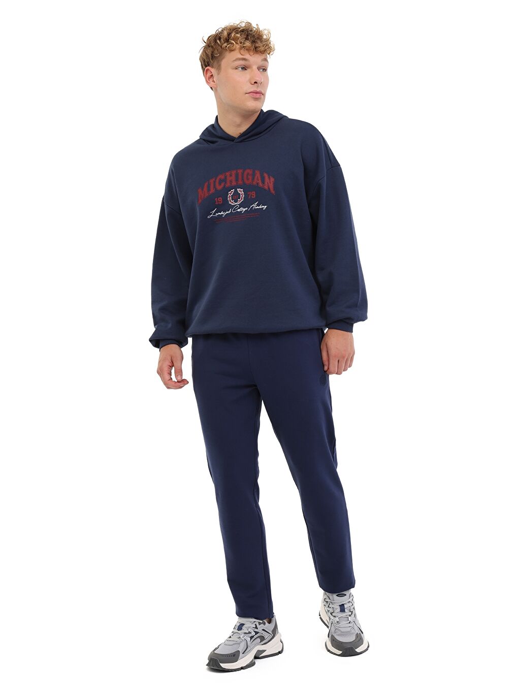 Siyah MB CT121 T.PANT 5PR Lacivert Erkek Eşofman Altı-2