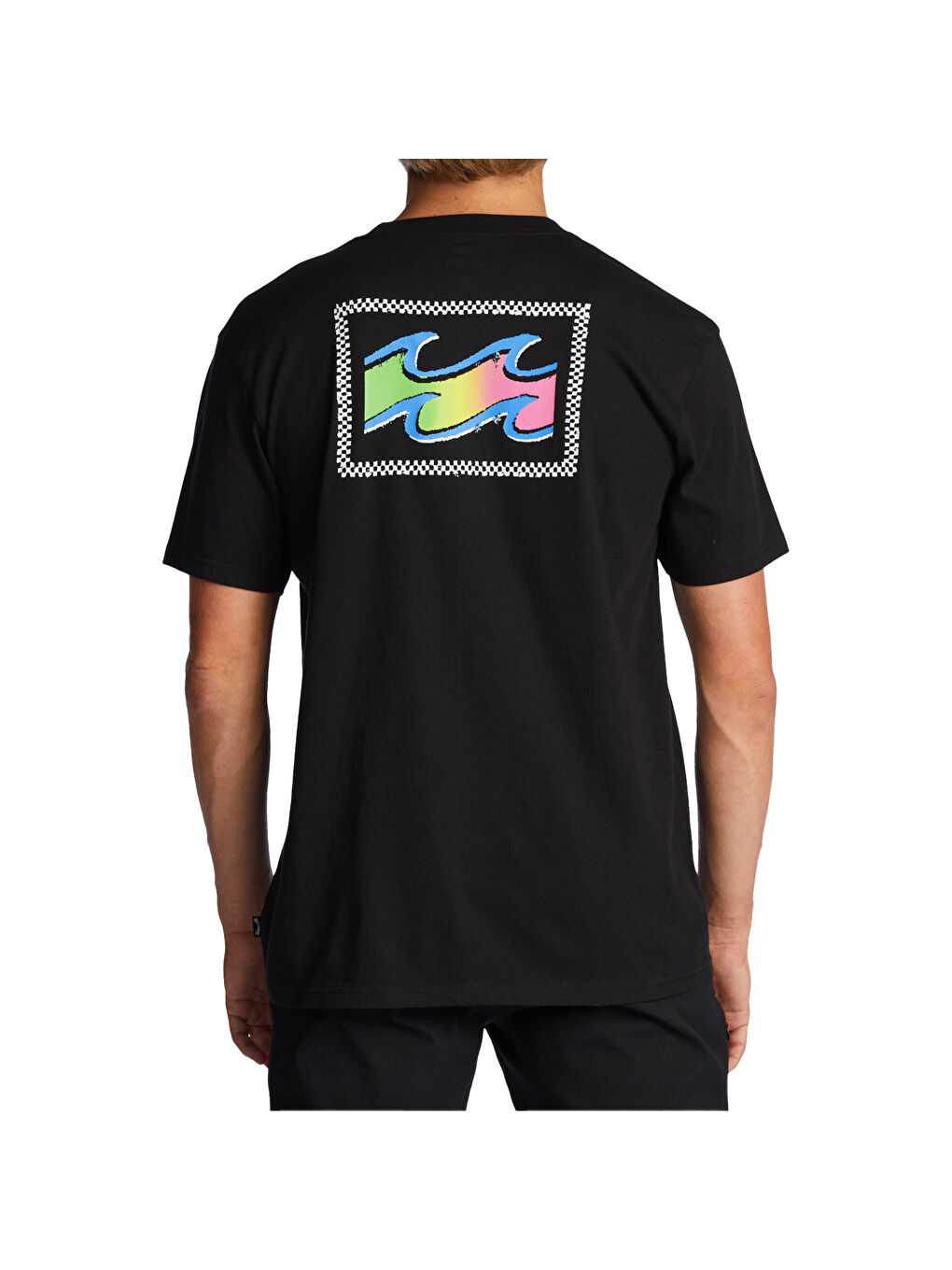 Crayon Wave Ss Erkek Siyah Tişört-4