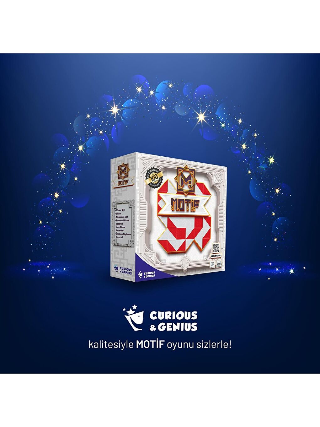 Curious and Genius Motif-2