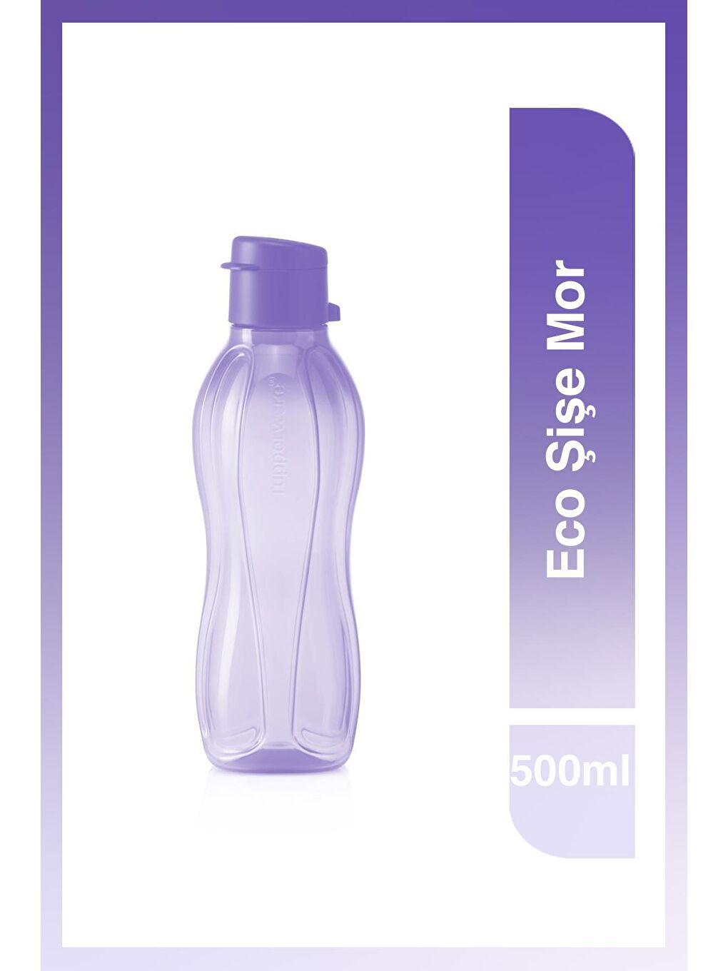 Tupperware Eco Şişe KK 500ml Mor