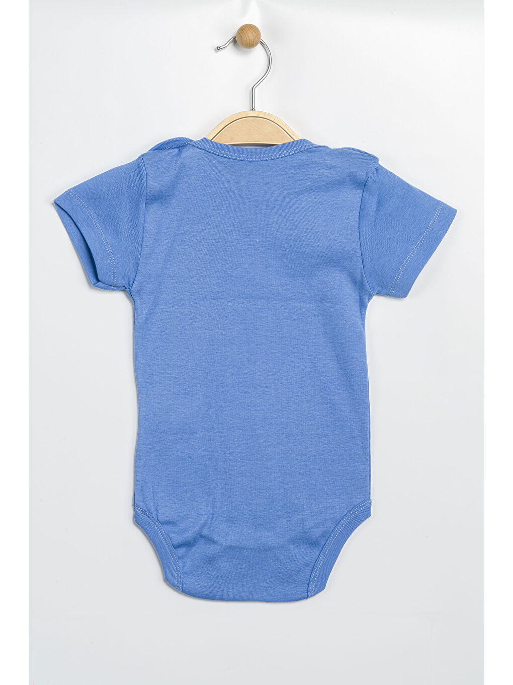 Mor Erkek Kız Bebek Çıtçıtlı % 100 Pamuk Body & Zıbın-1