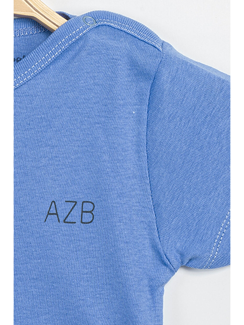 Mor Erkek Kız Bebek Çıtçıtlı % 100 Pamuk Body & Zıbın-2