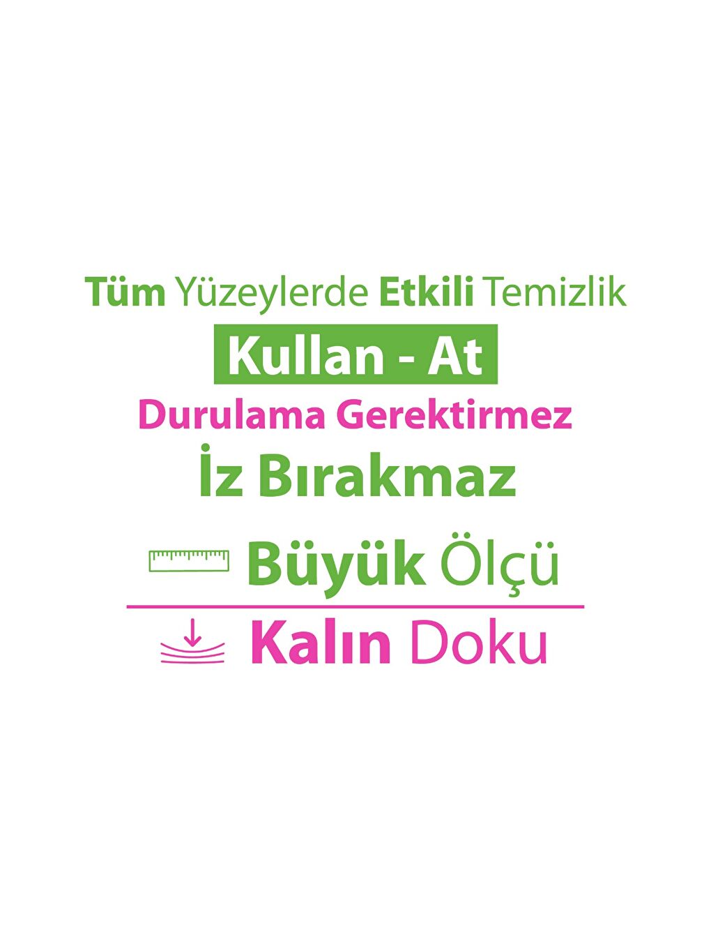 Turco Doğadan Pratik Yüzey Temizlik Havlusu Lotus 12x100 (1200 Yaprak)-3